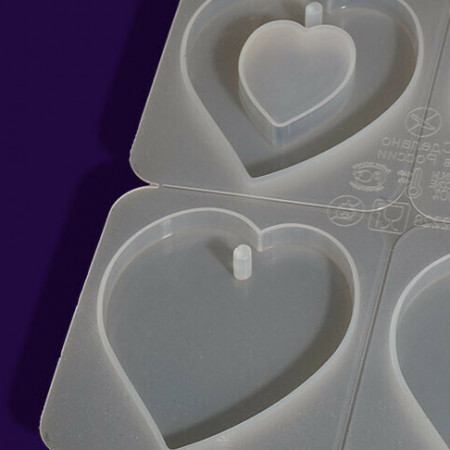 Саше Сердца Мыло на подвесе Силиконовая форма