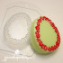 Яйцо плоское/Цветочная рамка, форма для мыла пластиковая - Для мыла и шоколада