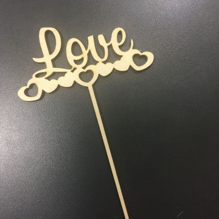 Топпер на ножке Love 1 Топпер на ножке Love 1