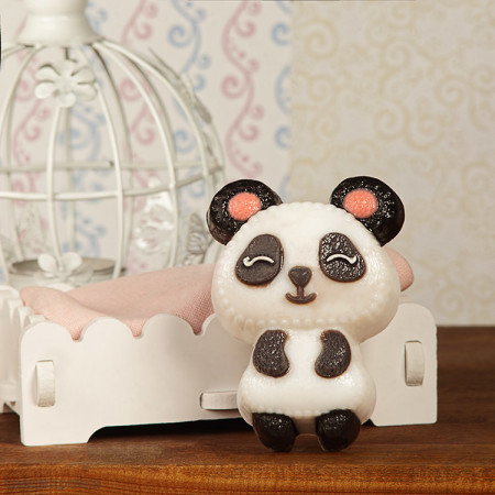 Панда, форма для мыла пластиковая Панда, форма для мыла пластиковая