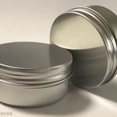 Баночка алюминиевая винтовая 30 мл. Баночка алюминиевая винтовая 30 мл.