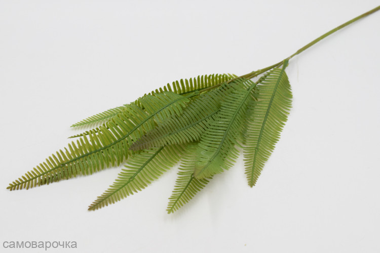 Ветка папоротника зелень искусственная - 