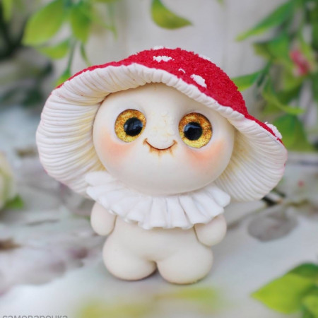 Грибочек форма силиконовая 3D