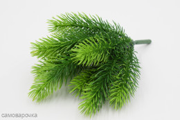Кустик еловый Пышка зелень искусственная