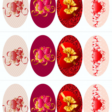 День Святого Валентина водорастворимая бумага с картинкой подборка №76