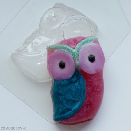 Сова форма пластиковая Сова форма пластиковая