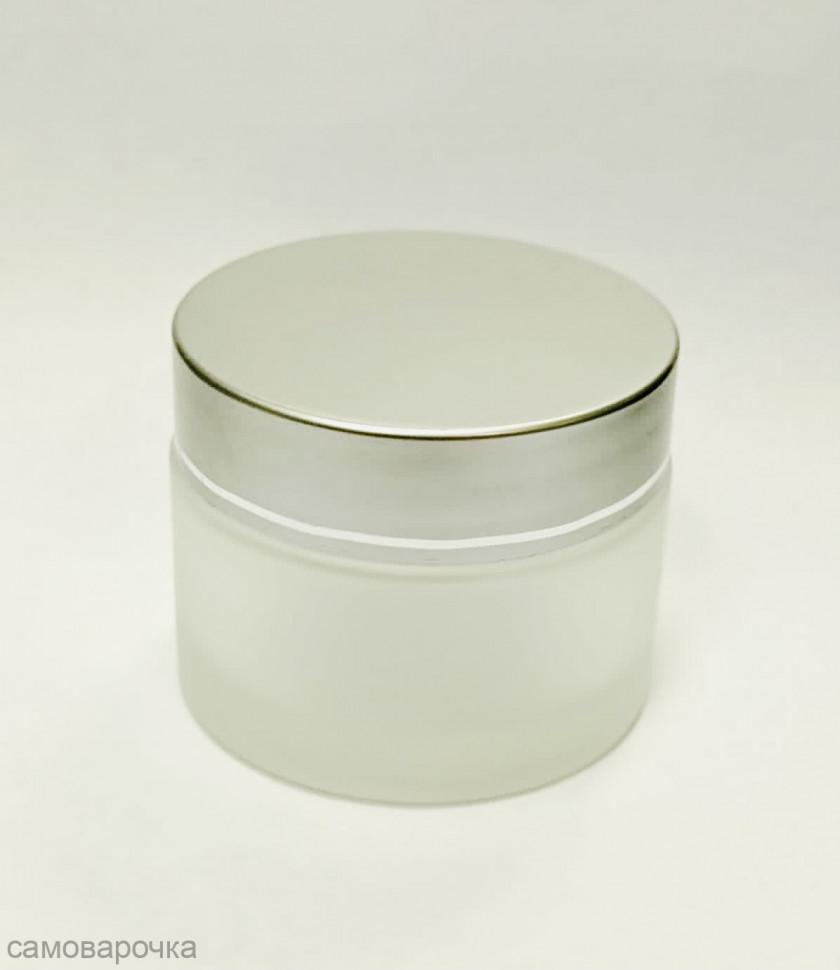 Баночка  матовое стекло 50 мл - 