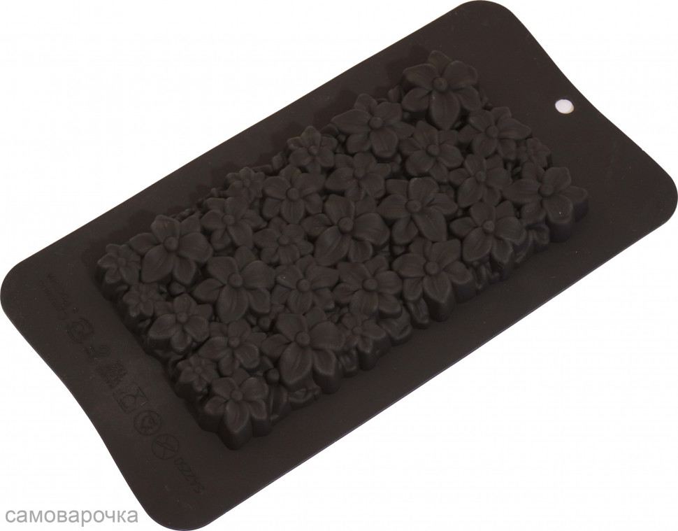 Шоколадка  Цветок Силиконовая форма - 