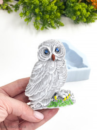 Филин форма силиконовая 2D Филин форма силиконовая 2D