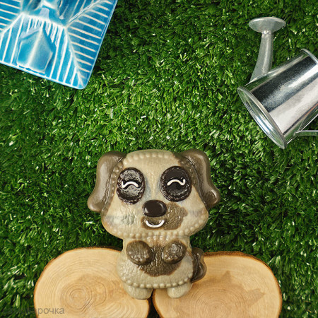 Собачка 2, форма для мыла пластиковая Собачка 2, форма для мыла пластиковая