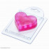 Сердце 3  Форма для мыла пластиковая - Для мыла и шоколада