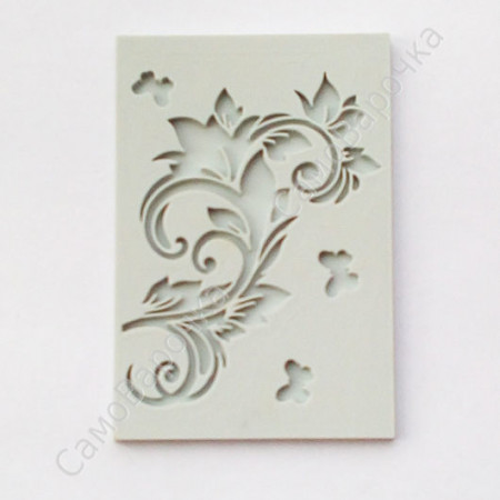 Лилия штамп для формы Прямоугольники, 77х52 мм