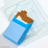 Пачка сигарет, форма для мыла пластиковая - Для мыла и шоколада