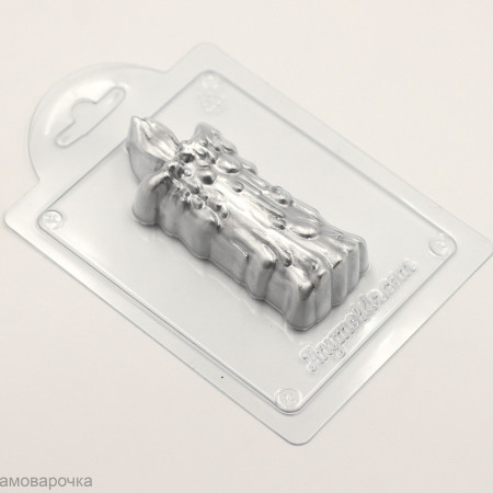 Свеча форма пластиковая