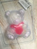 Мишка с сердцем, форма для мыла пластиковая - Для мыла и шоколада