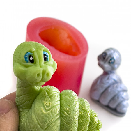 Змейка Джил Силиконовая форма 3D Змейка Джил Силиконовая форма 3D