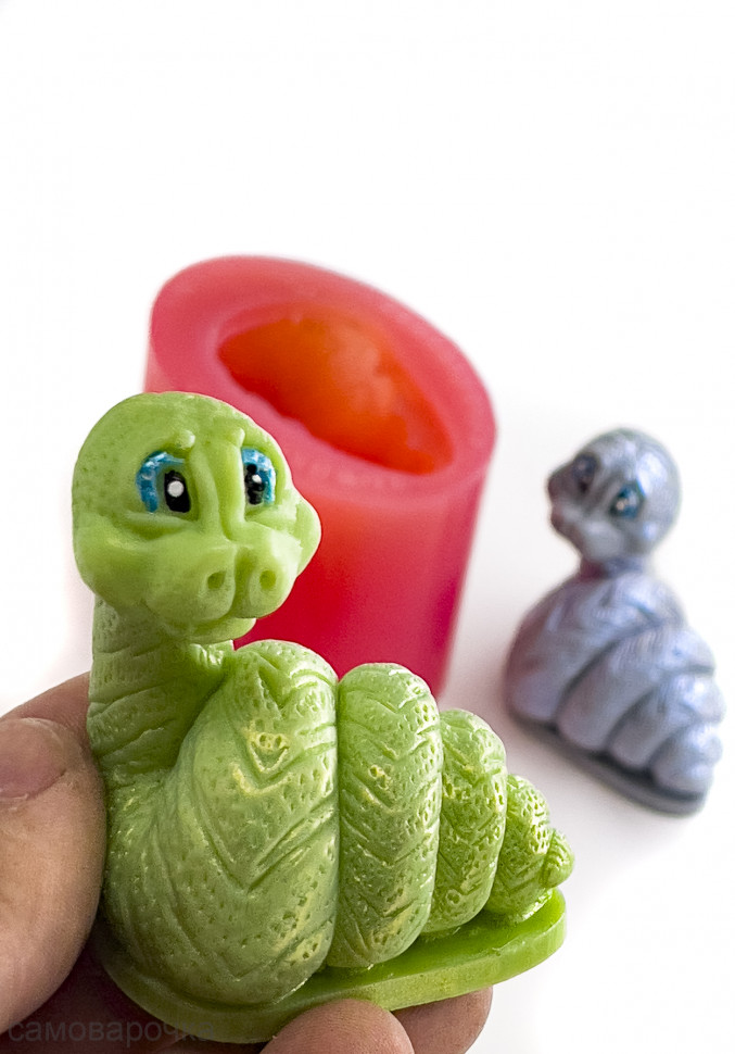 Змейка Джил Силиконовая форма 3D - 