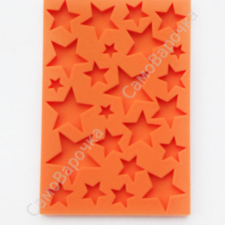 Звезда штамп для формы Прямоугольники, 77х52 мм