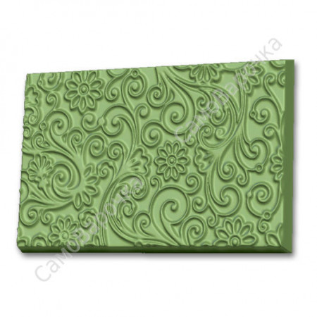 Узор с цветами текстурный лист Узор с цветами текстурный лист