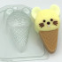 Мороженное Мышка пластиковая форма для мыла - Для мыла и шоколада
