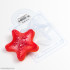 Морская звезда форма пластиковая  - Для мыла и шоколада