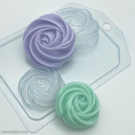 Кремовая завитушка Мини пластиковая форма Кремовая завитушка Мини пластиковая форма