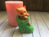 Котик в носочке силиконовая форма 3D - Молд для мыла