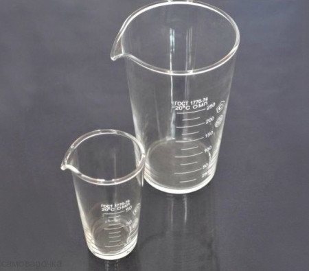 Мензурка 100 мл, ГОСТ 1770-74 Мензурка 100 мл, ГОСТ 1770-74