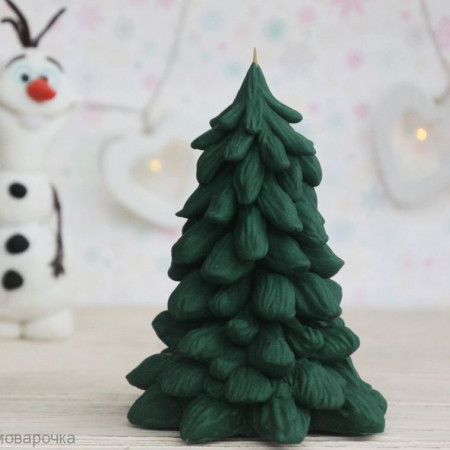 Ель форма силиконовая 3D