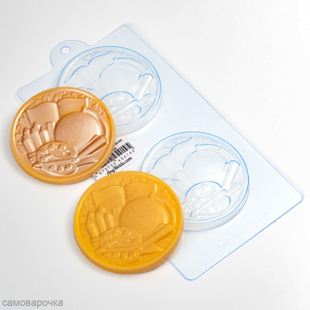 Медаль школьная (2шт на форме) форма пластиковая