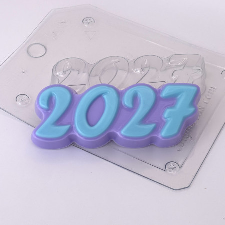 2027 форма пластиковая для мыла и шоколада