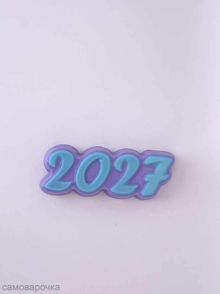 2027 форма пластиковая для мыла и шоколада - 