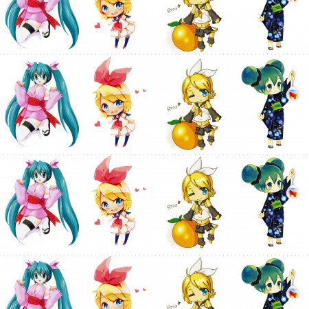 Аниме водорастворимая бумага с картинкой подборка №71