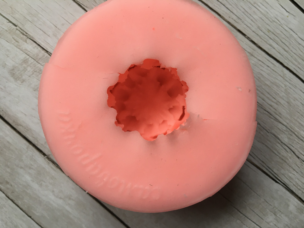 Цинния форма силиконовая 3D для мыла - Молд для мыла Цинния форма силиконовая 3D для мыла - Молд для мыла