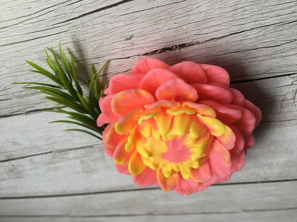 Цинния форма силиконовая 3D для мыла - Молд для мыла Цинния форма силиконовая 3D для мыла - Молд для мыла