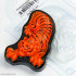 Китайский тигр форма пластиковая - Для мыла и шоколада