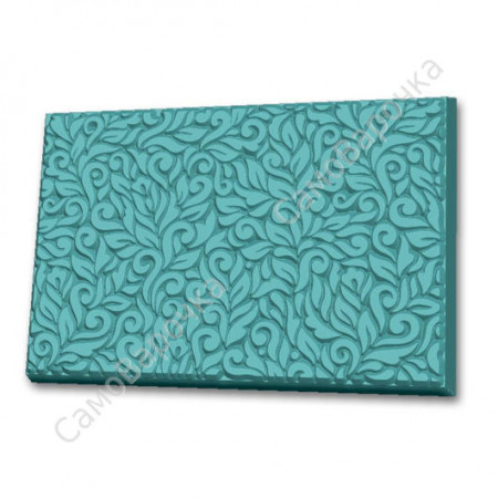 Узор с завитками текстурный лист Узор с завитками текстурный лист