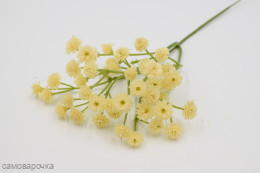 Кашка Дэя мини желтая ​​Зелень  искусственная 