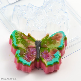 Бабочка павлиний глаз форма пластиковая