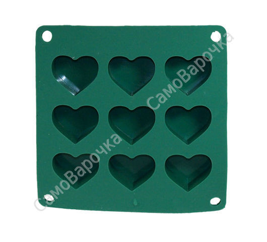 Мини сердце форма силиконовая - Мини сердце форма силиконовая -