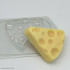 Сыр треугольный, форма для мыла пластиковая - Для мыла и шоколада