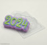 2024 цифры форма пластиковая - 