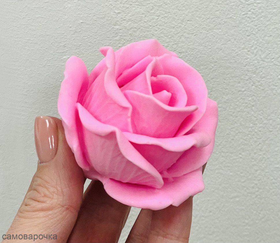 Роза Дон Жуан 2.0 Силиконовая форма 3D -  Роза Дон Жуан 2.0 Силиконовая форма 3D -