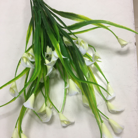 Мини Каллы зелень искусственная Мини Каллы зелень искусственная