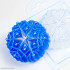 Снежинка Звездочка форма пластиковая - Для мыла и шоколада