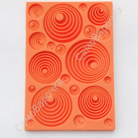 Спираль штамп для формы Прямоугольники, 77х52 мм