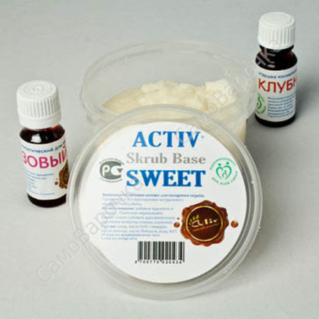 Activ sweet scrub ( основа для сахарного скраба) Activ sweet scrub ( основа для сахарного скраба)