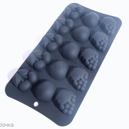 Мармеладные ягоды 2 Силиконовая форма Мармеладные ягоды 2 Силиконовая форма