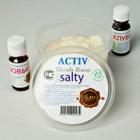 Activ salty scrub ( основа для соляного скраба) Activ salty scrub ( основа для соляного скраба)