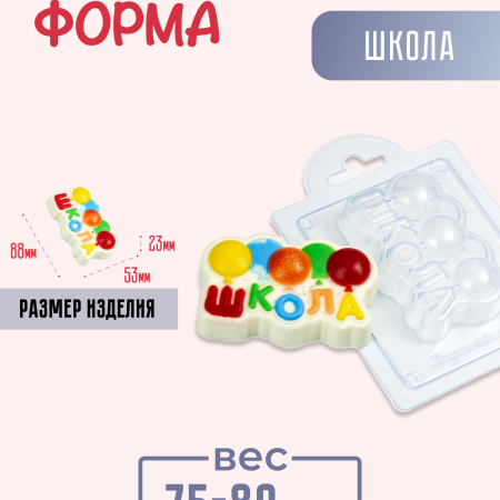 Школа форма пластиковая Школа форма пластиковая